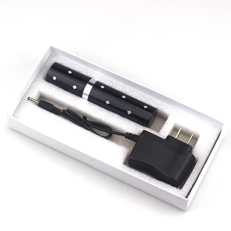 Lipstick Paralyseur Stun Gun For Women Self Defense Flashlight With Safety Disable Pin Wall Charger factory
